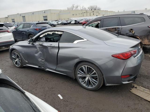 JN1EV7EL6JM391302 - 2018 INFINITI Q60 LUXE 300 SILVER photo 2