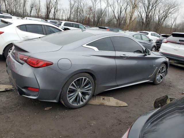 JN1EV7EL6JM391302 - 2018 INFINITI Q60 LUXE 300 SILVER photo 3