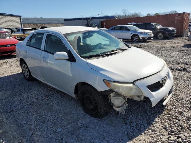 JTDBL40E39J003825 - 2009 TOYOTA COROLLA BASE WHITE photo 4