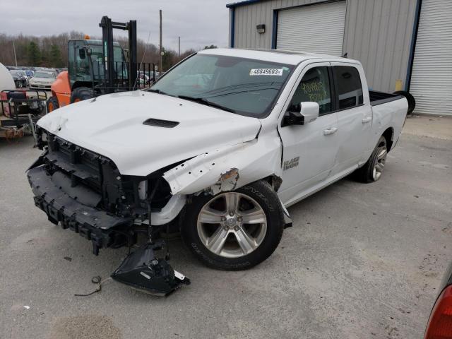 1C6RR7MT0GS381672 - 2016 RAM 1500 SPORT WHITE photo 1