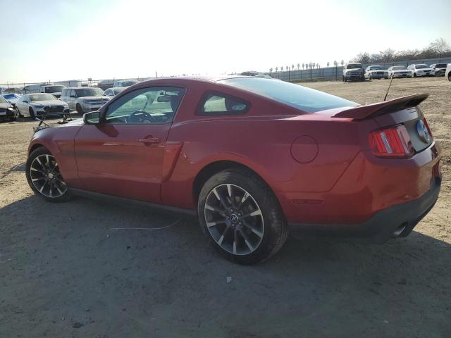 1ZVBP8CF3B5111017 - 2011 FORD MUSTANG GT RED photo 2