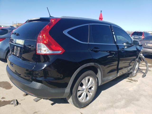 2HKRM3H76EH506523 - 2014 HONDA CR-V EXL BLACK photo 3