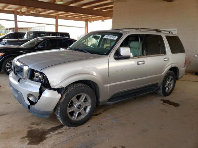 5LMEU68H54ZJ31619 - 2004 LINCOLN AVIATOR SILVER photo 1