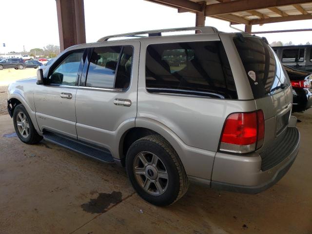 5LMEU68H54ZJ31619 - 2004 LINCOLN AVIATOR SILVER photo 2