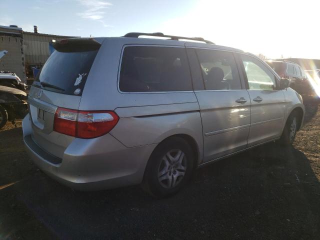 5FNRL38416B062315 - 2006 HONDA ODYSSEY EX SILVER photo 3