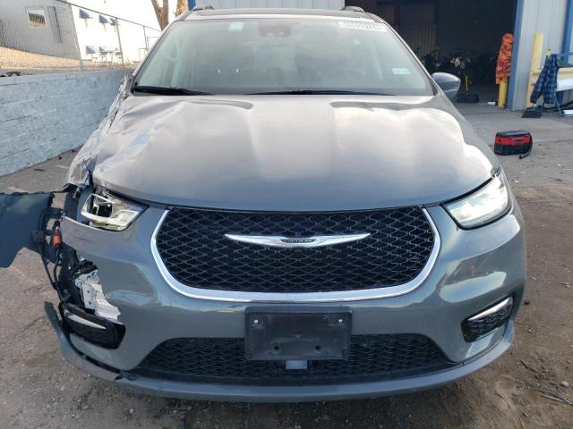 2C4RC1BG2NR132138 - 2022 CHRYSLER PACIFICA TOURING L GRAY photo 5