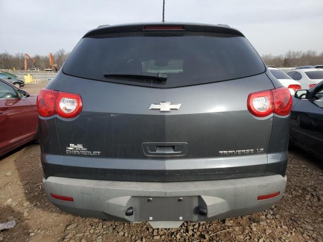 1GNER13DX9S107789 - 2009 CHEVROLET TRAVERSE LS BLUE photo 6