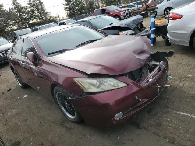 JTHBJ46G672067863 - 2007 LEXUS ES 350 MAROON photo 4