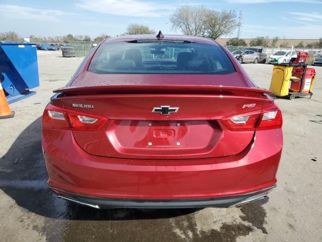 1G1ZG5ST3KF197732 - 2019 CHEVROLET MALIBU RS RED photo 6