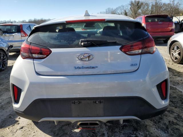 KMHTG6AF5LU027654 - 2020 HYUNDAI VELOSTER BASE WHITE photo 6