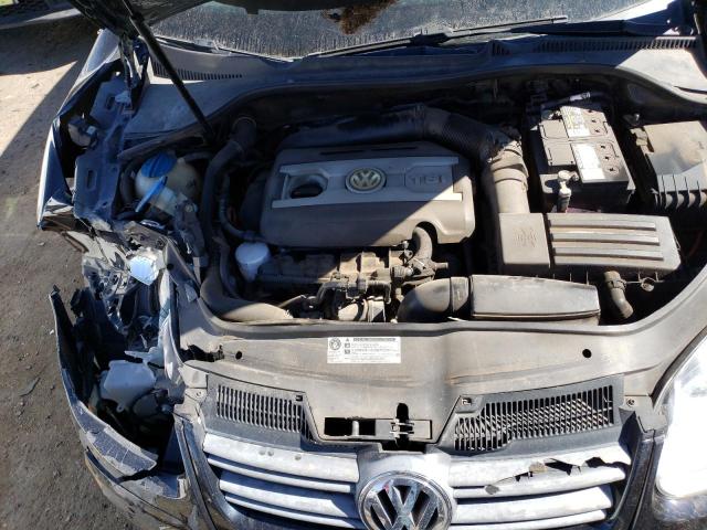 3VWRA7AJ4AM046530 - 2010 VOLKSWAGEN JETTA WOLFSBURG 黑色 照片 11
