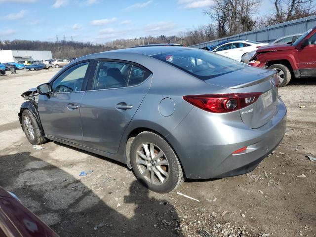 JM1BM1V76E1113719 - 2014 MAZDA 3 TOURING GRAY photo 2