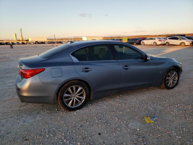 JN1EV7AP8HM731942 - 2017 INFINITI Q50 PREMIUM BLUE photo 3