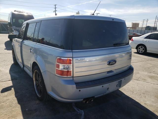 2FMDK53C69BB02411 - 2009 FORD FLEX LIMITED BLUE photo 2