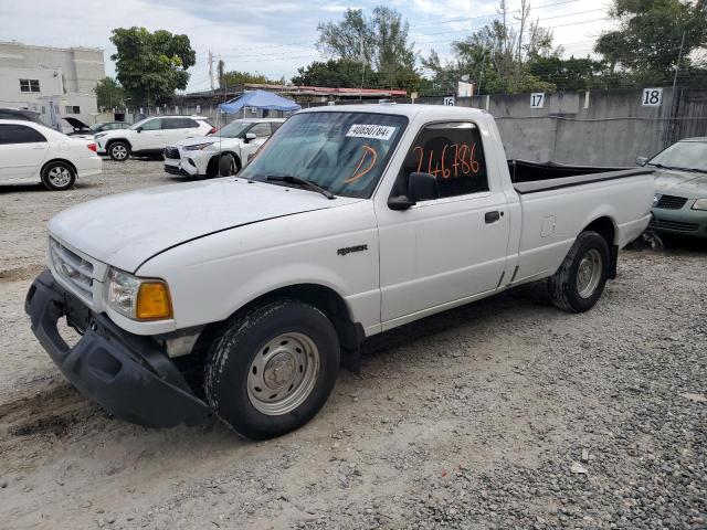 1FTYR10U22PA50183 - 2002 FORD RANGER WHITE photo 1