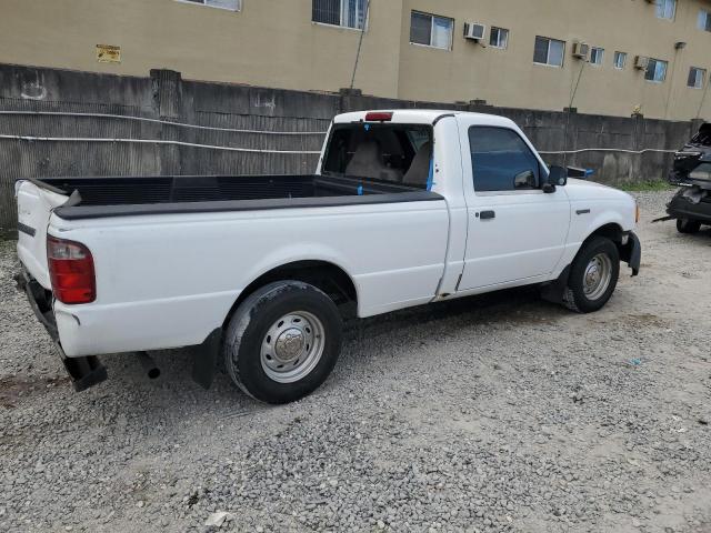 1FTYR10U22PA50183 - 2002 FORD RANGER WHITE photo 3