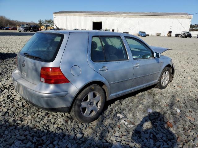 9BWGT61J714080123 - 2001 VOLKSWAGEN GOLF GLS SILVER photo 3