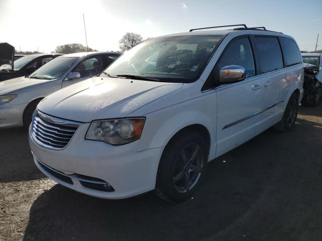 2C4RC1CG0CR162220 - 2012 CHRYSLER TOWN & COU WHITE photo 1