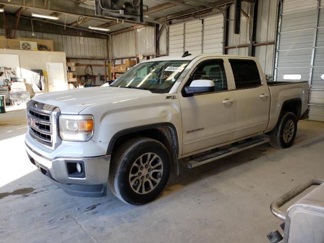 3GTU2UEC9FG150361 - 2015 GMC SIERRA K1500 SLE WHITE photo 1