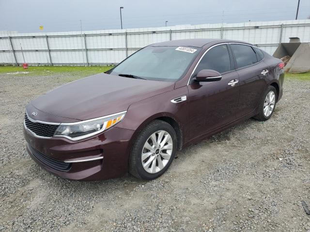 5XXGT4L36GG059288 - 2016 KIA OPTIMA LX BURGUNDY photo 1