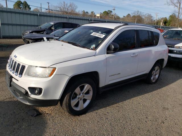 1C4NJCEB6CD678733 - 2012 JEEP COMPASS LA WHITE photo 1