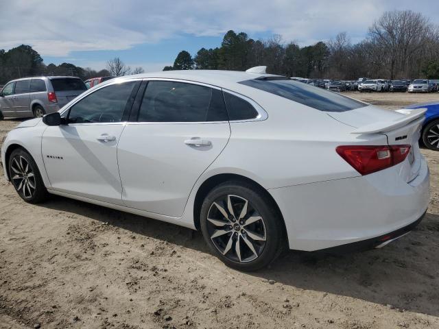 1G1ZG5ST6MF011152 - 2021 CHEVROLET MALIBU RS WHITE photo 2
