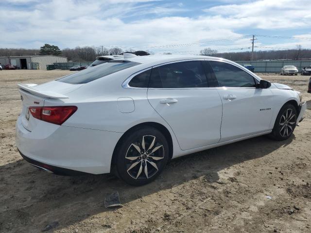 1G1ZG5ST6MF011152 - 2021 CHEVROLET MALIBU RS WHITE photo 3