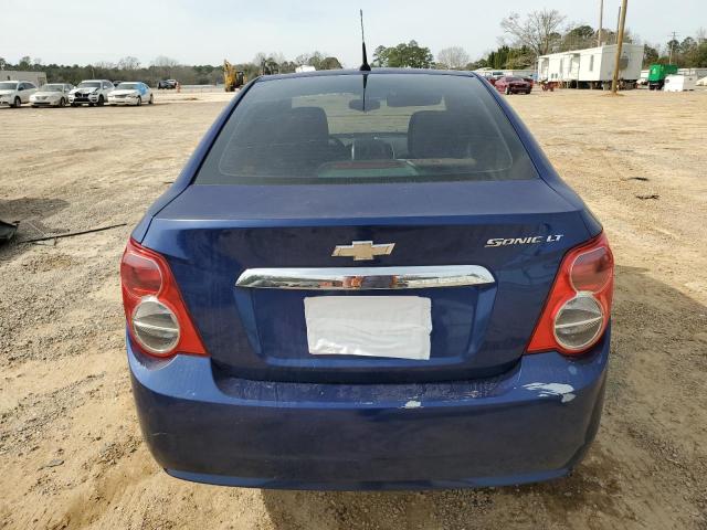 1G1JC5SH4E4190339 - 2014 CHEVROLET SONIC LT BLUE photo 6