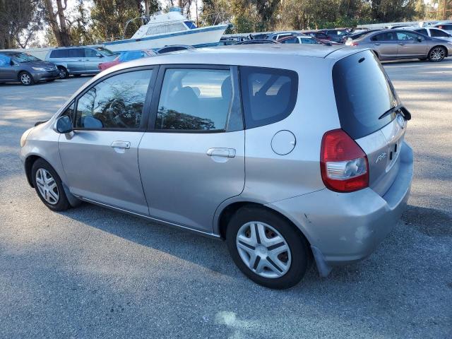 JHMGD38457S025145 - 2007 HONDA FIT GRAY photo 2