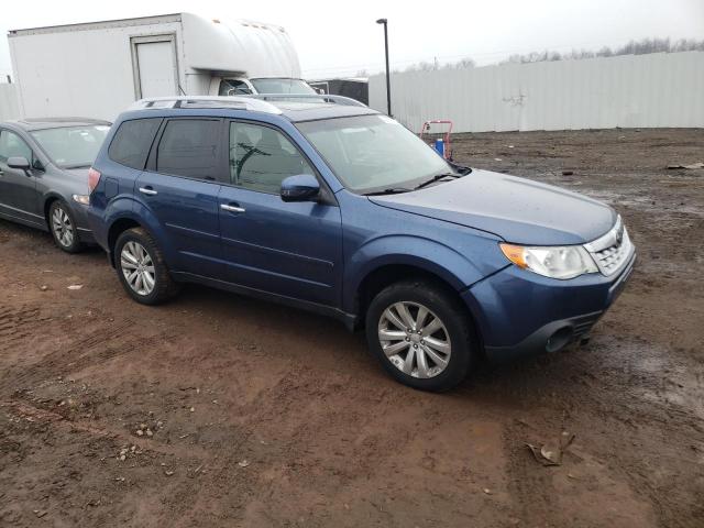 JF2SHAGC7CH454373 - 2012 SUBARU FORESTER TOURING 蓝色 照片 4