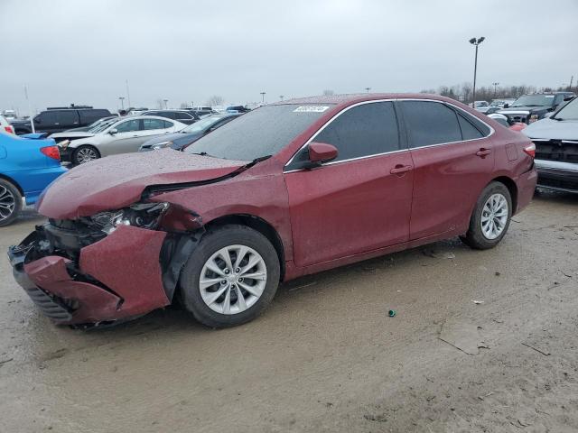 4T1BF1FK6GU551845 - 2016 TOYOTA CAMRY LE RED photo 1