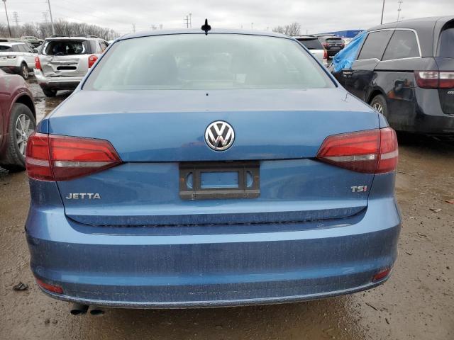 3VW267AJ4GM357189 - 2016 VOLKSWAGEN JETTA S BLUE photo 6