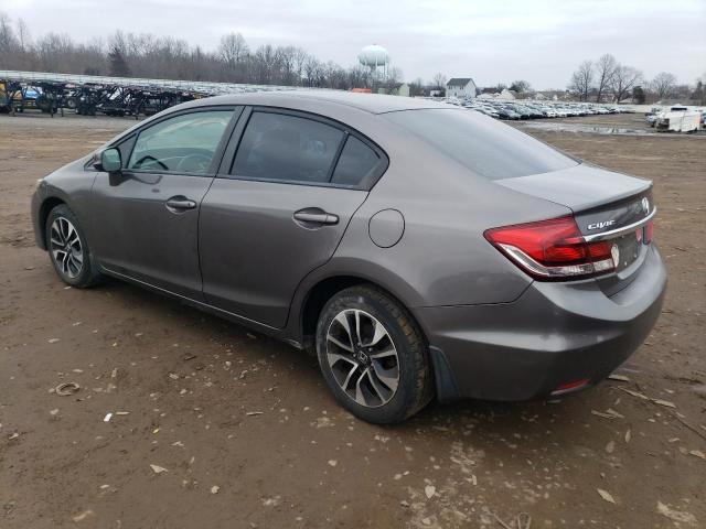 19XFB2F89DE250671 - 2013 HONDA CIVIC EX GRAY photo 2