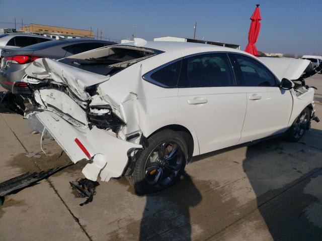 1HGCY1F30PA019120 - 2023 HONDA ACCORD EX WHITE photo 3