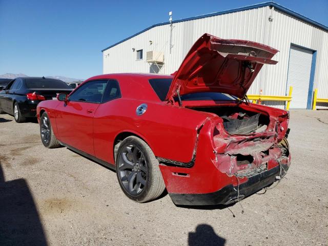 2C3CDZAG7GH169184 - 2016 DODGE CHALLENGER SXT RED photo 2