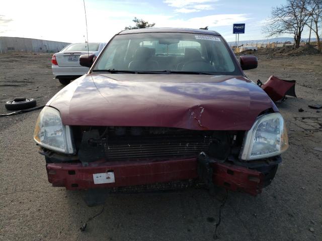 1MEFM43146G605440 - 2006 MERCURY MONTEGO PR ბურგუნდია ფოტო 5