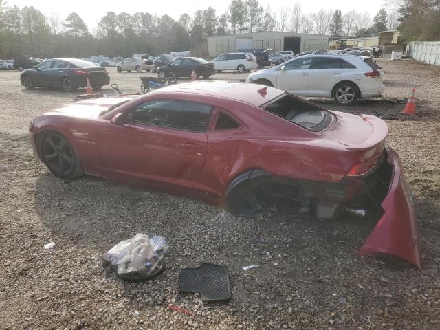 2G1FD1E33F9203284 - 2015 CHEVROLET CAMARO LT BURGUNDY photo 2