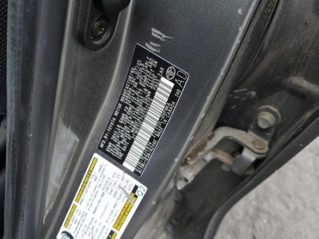 2T1KR32E75C552570 - 2005 TOYOTA COROLLA MA XR GRAY photo 12