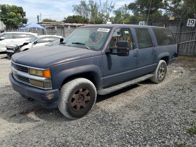 1GNFK16K6RJ313281 - 1994 CHEVROLET SUBURBAN K1500 BLUE photo 1