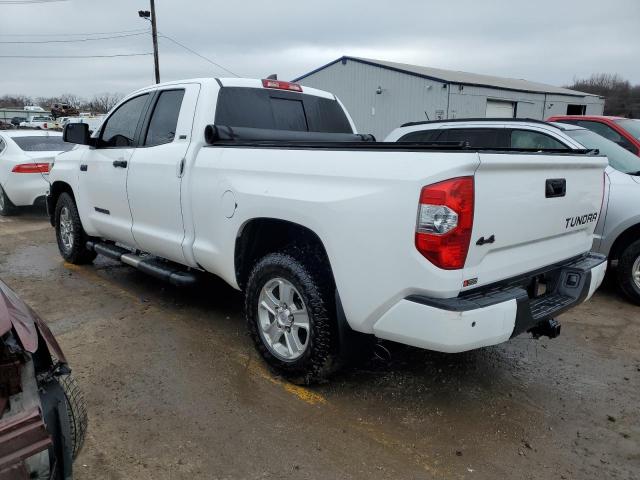 5TFUY5F15MX042877 - 2021 TOYOTA TUNDRA DOUBLE CAB SR/SR5 WHITE photo 2