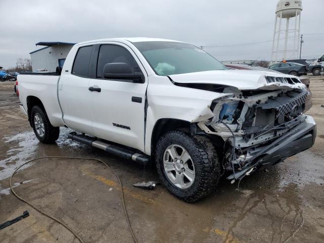 5TFUY5F15MX042877 - 2021 TOYOTA TUNDRA DOUBLE CAB SR/SR5 WHITE photo 4