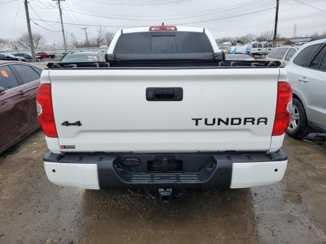 5TFUY5F15MX042877 - 2021 TOYOTA TUNDRA DOUBLE CAB SR/SR5 WHITE photo 6