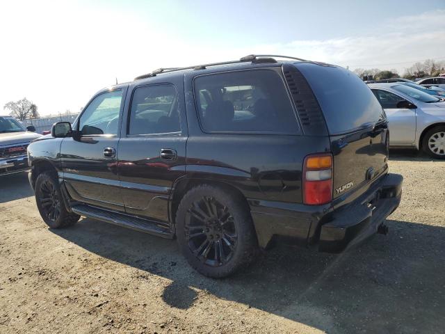 1GKEK63U32J269516 - 2002 GMC DENALI BLACK photo 2