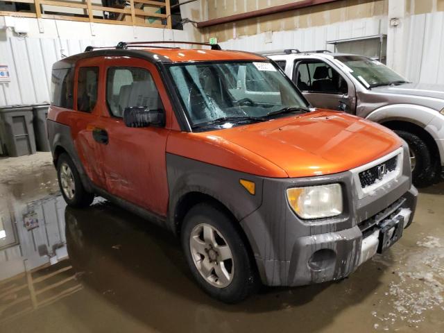 5J6YH28583L051640 - 2003 HONDA ELEMENT EX ORANGE photo 4