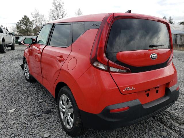 KNDJ23AU4M7770927 - 2021 KIA SOUL LX RED photo 3