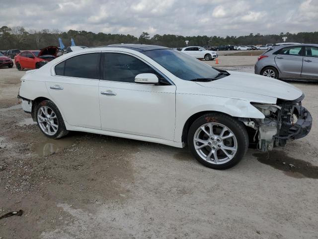 1N4AA5APXEC915556 - 2014 NISSAN MAXIMA S WHITE photo 4