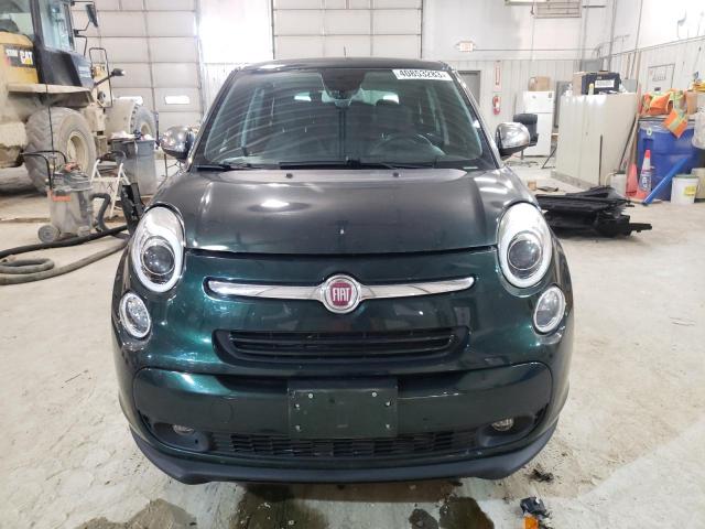 ZFBCFACH5EZ003582 - 2014 FIAT 500L LOUNGE GREEN photo 5