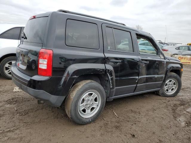 1C4NJPBAXFD419167 - 2015 JEEP PATRIOT SPORT BLACK photo 3