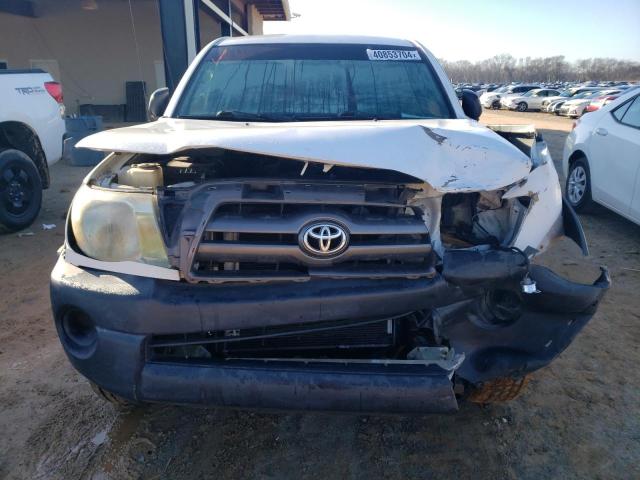 5TEPX4ENXAZ700728 - 2010 TOYOTA TACOMA WHITE photo 5