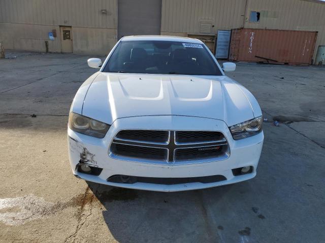 2C3CDXCT5DH593859 - 2013 DODGE CHARGER R/T WHITE photo 5